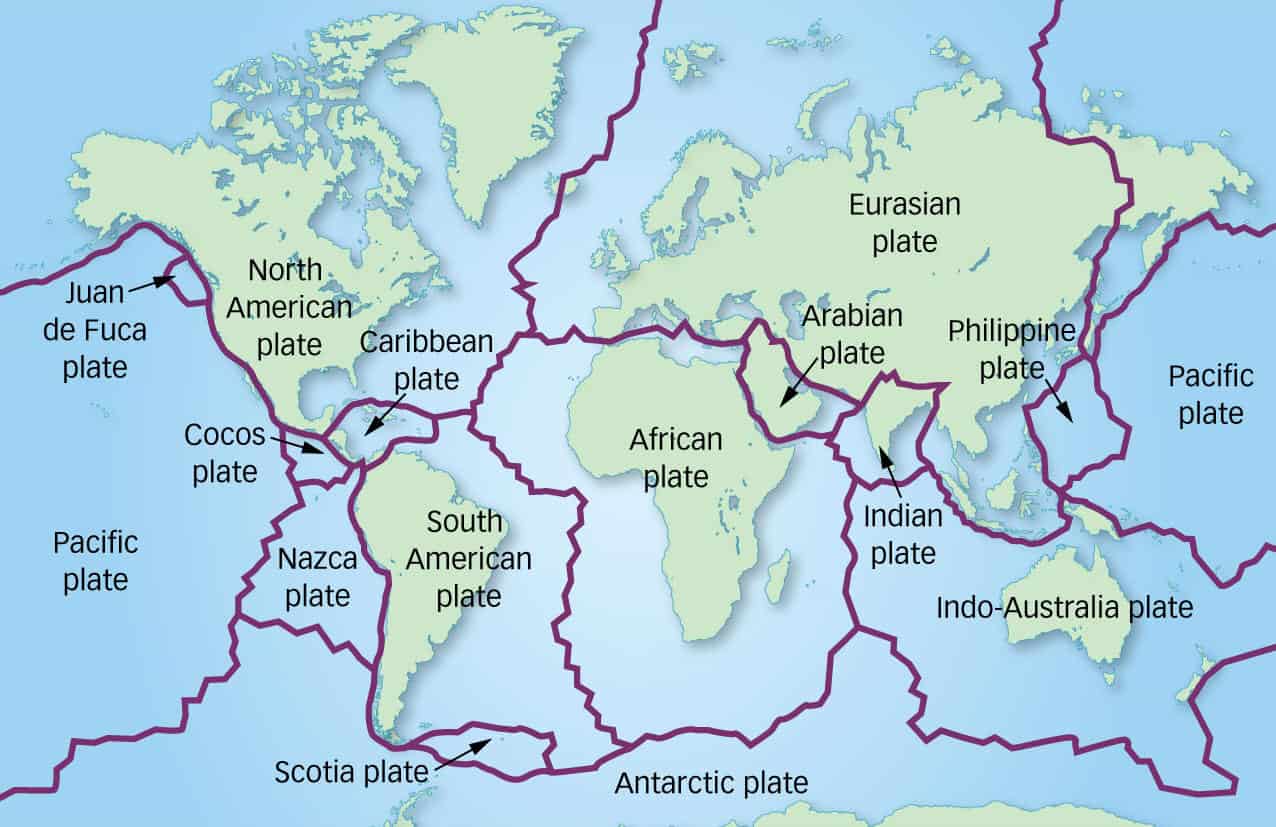 Earth + earthquake + plate tectonics + volcano GondolkozZ